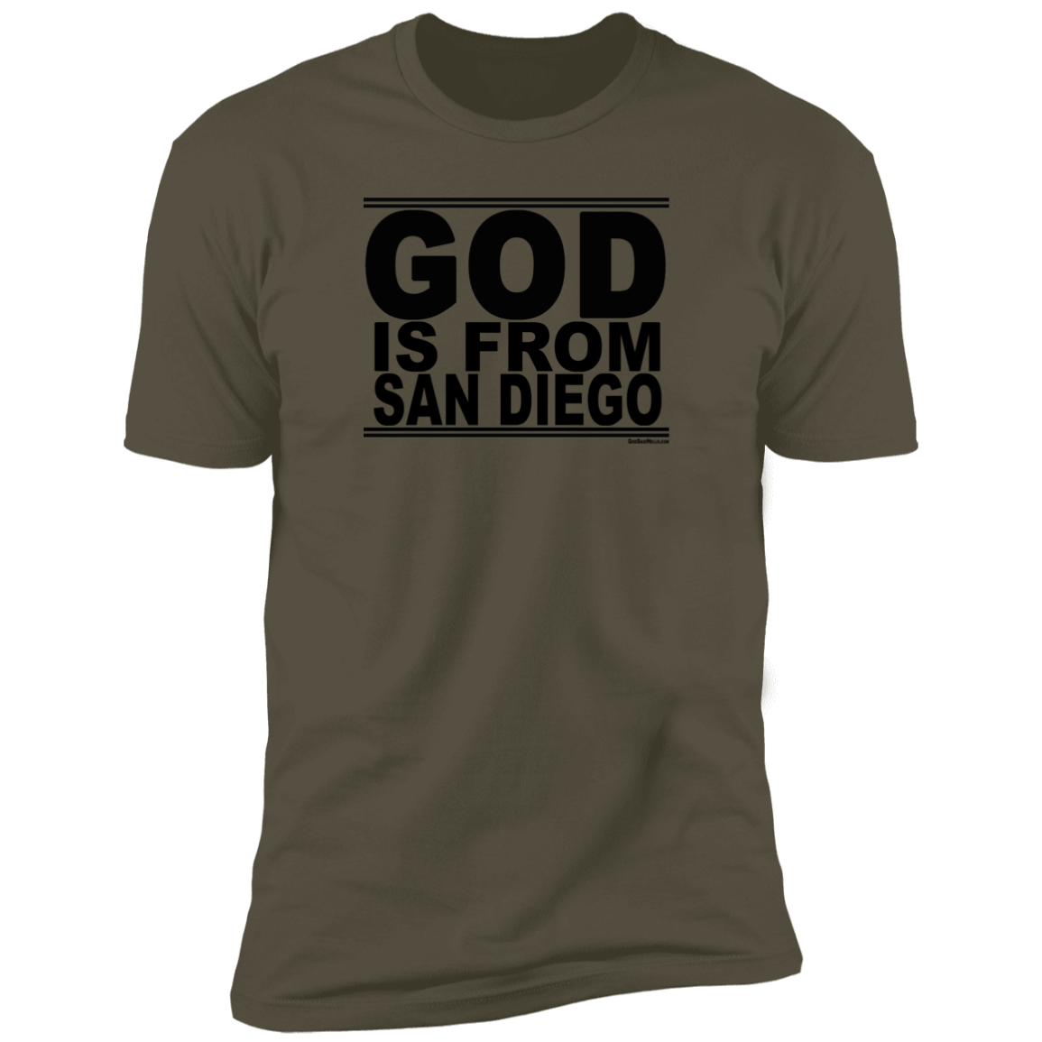 #GodIsFromSanDiego - Men's Shortsleeve Tee