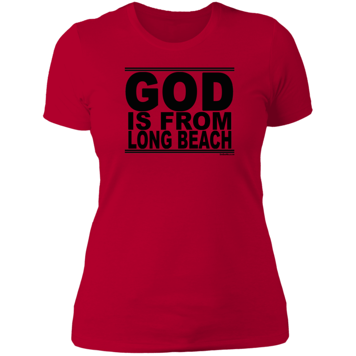 #GodIsFromLongBeach - Women's Shortsleeve Tee