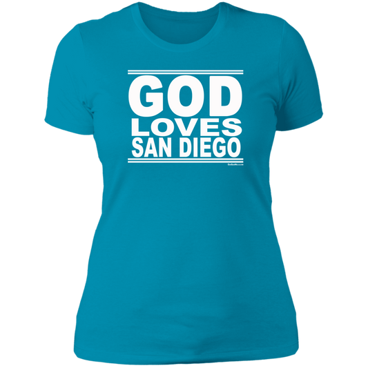 #GodLovesSanDiego - Women's Shortsleeve Tee
