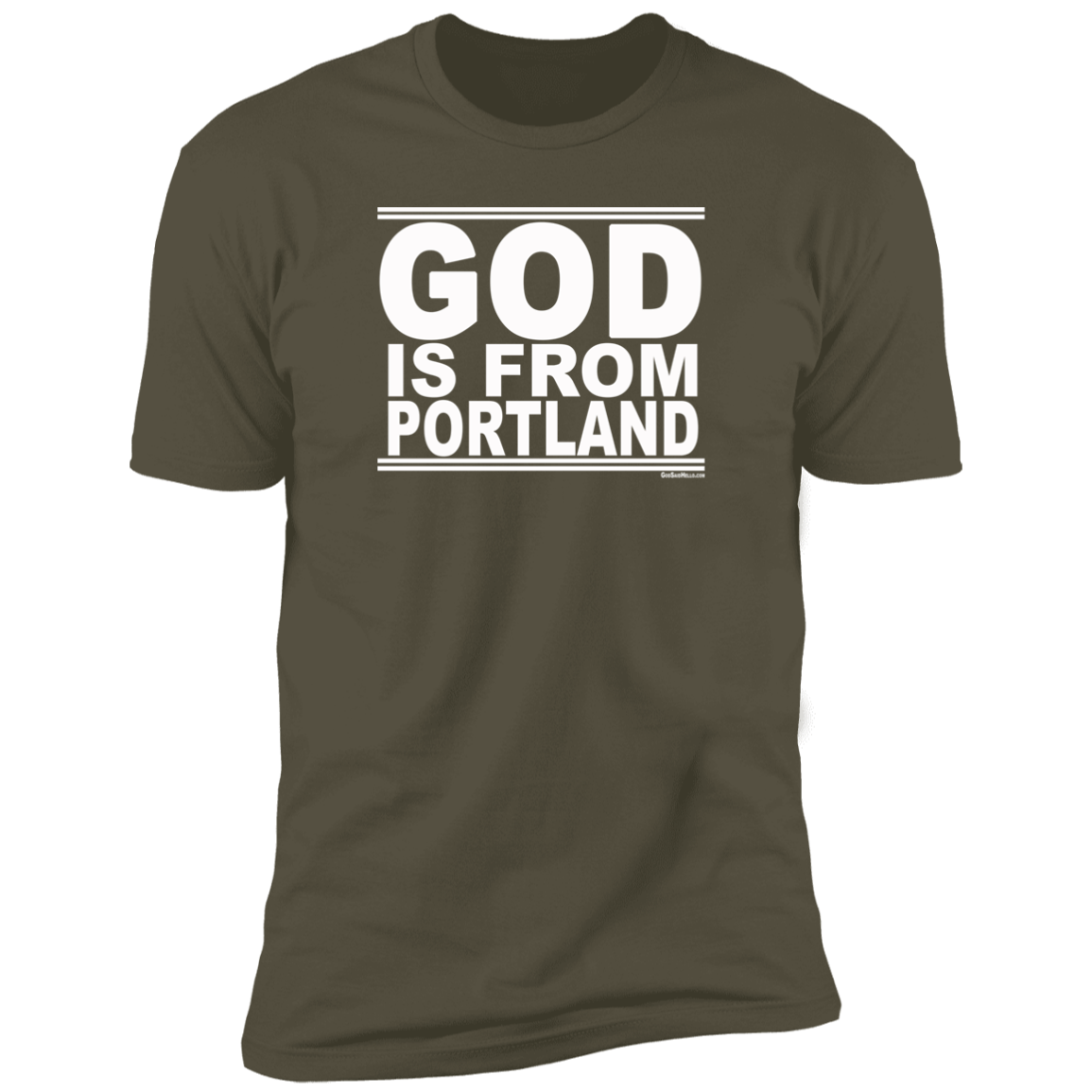 #GodIsFromPortland - Men's Shortsleeve Tee