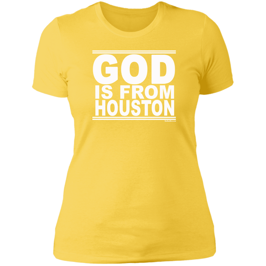 #GodIsFromHouston - Women's Shortsleeve Tee