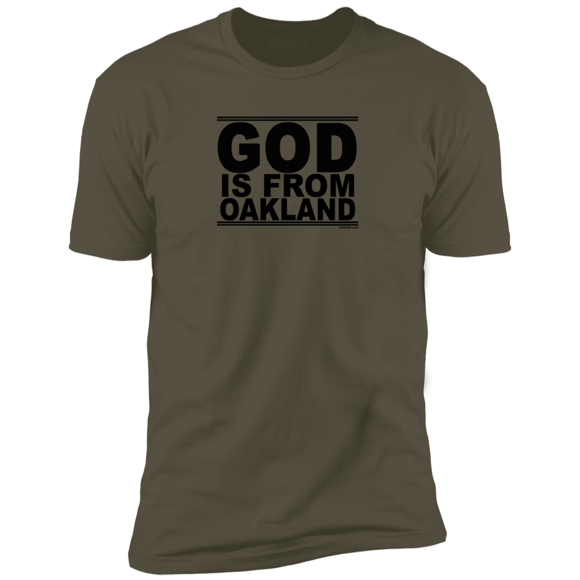 #GodIsFromOakland - Men's Shortsleeve Tee