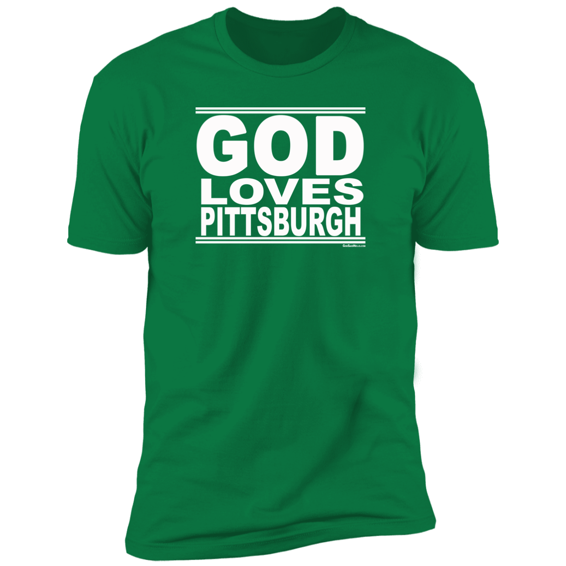 #GodLovesPittsburgh - Men's Shortsleeve Tee