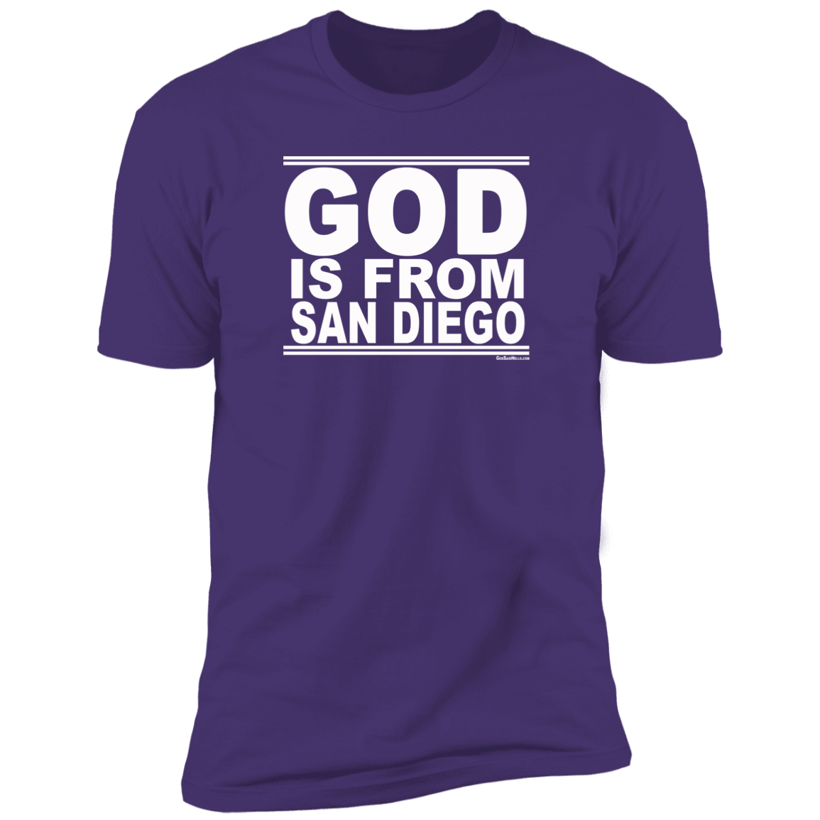 #GodIsFromSanDiego - Men's Shortsleeve Tee