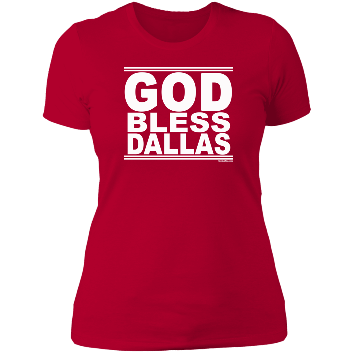#GodBlessDallas - Women's Shortsleeve Tee