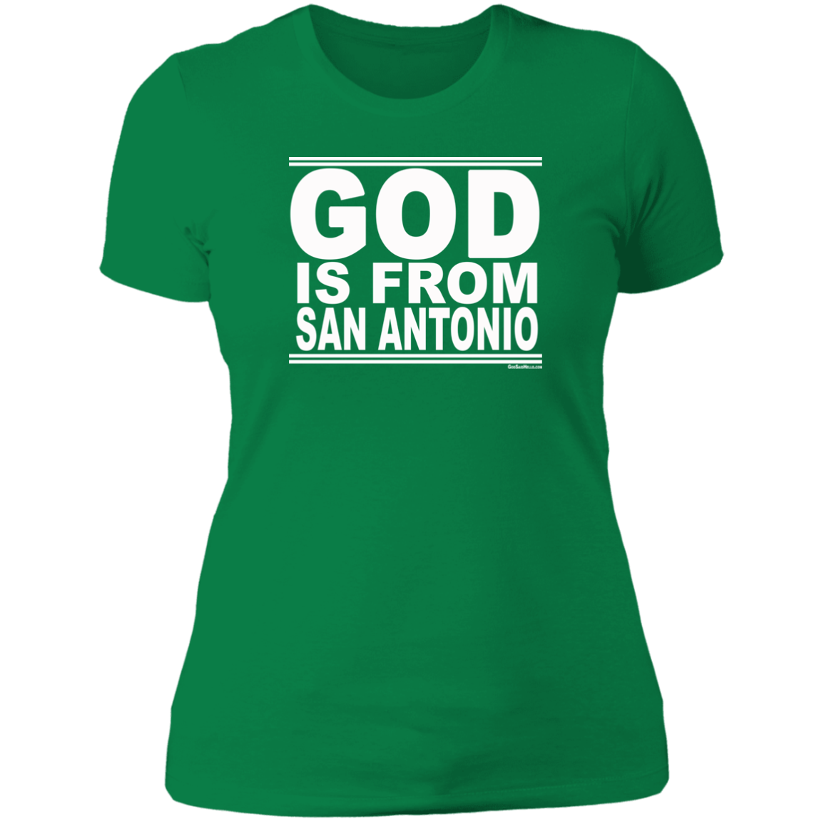 #GodIsFromSanAntonio - Women's Shortsleeve Tee