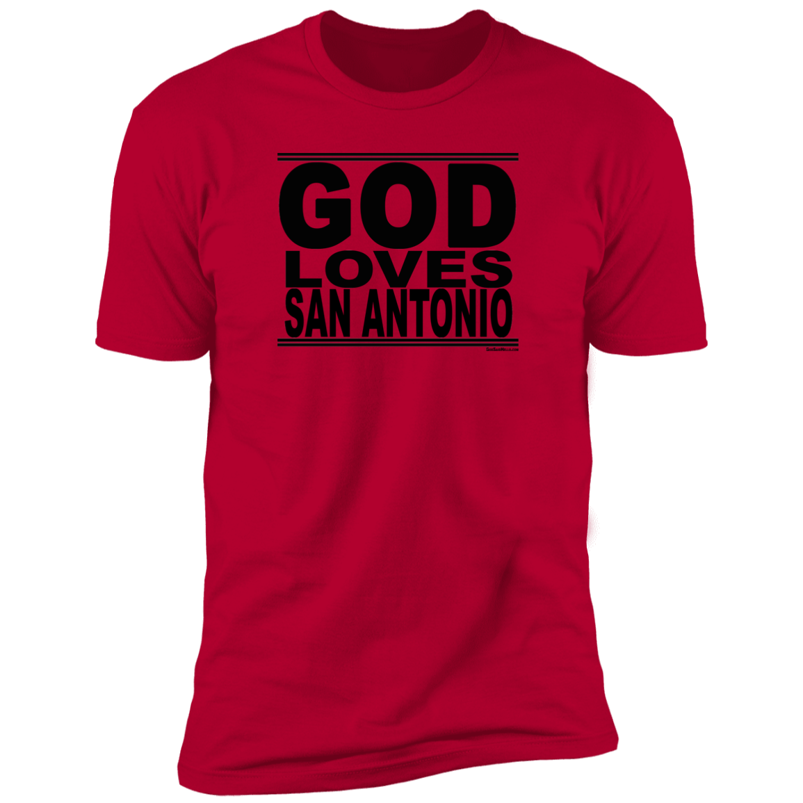 #GodLovesSanAntonio - Men's Shortsleeve Tee