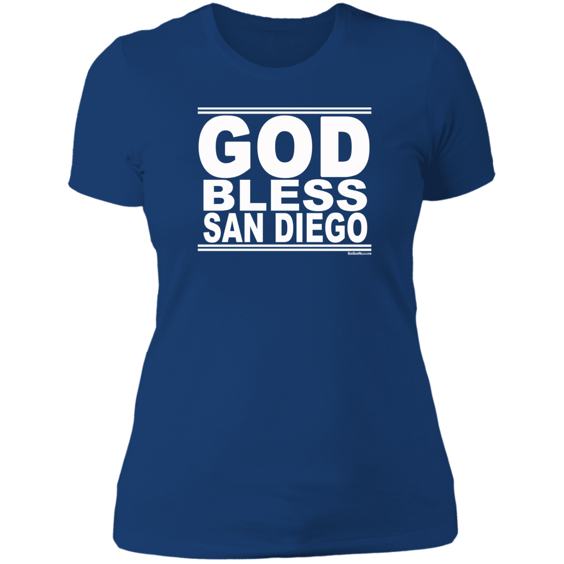 #GodBlessSanDiego - Women's Shortsleeve Tee