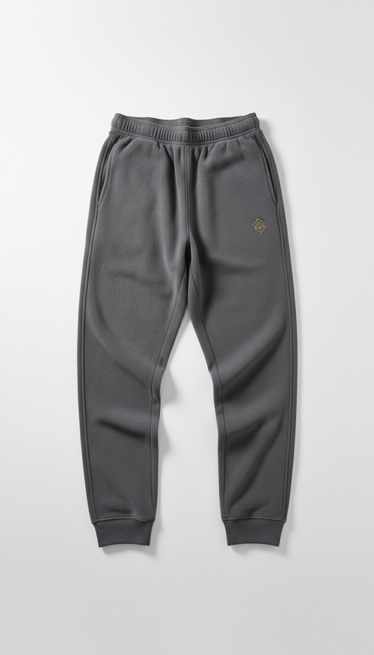 Charcoal Crewneck Subtle Script