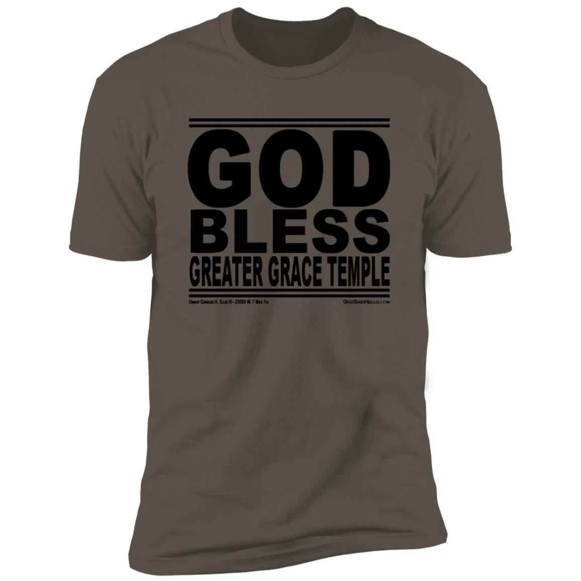 #GodBlessGreaterGraceTemple - Shortsleeve Tee