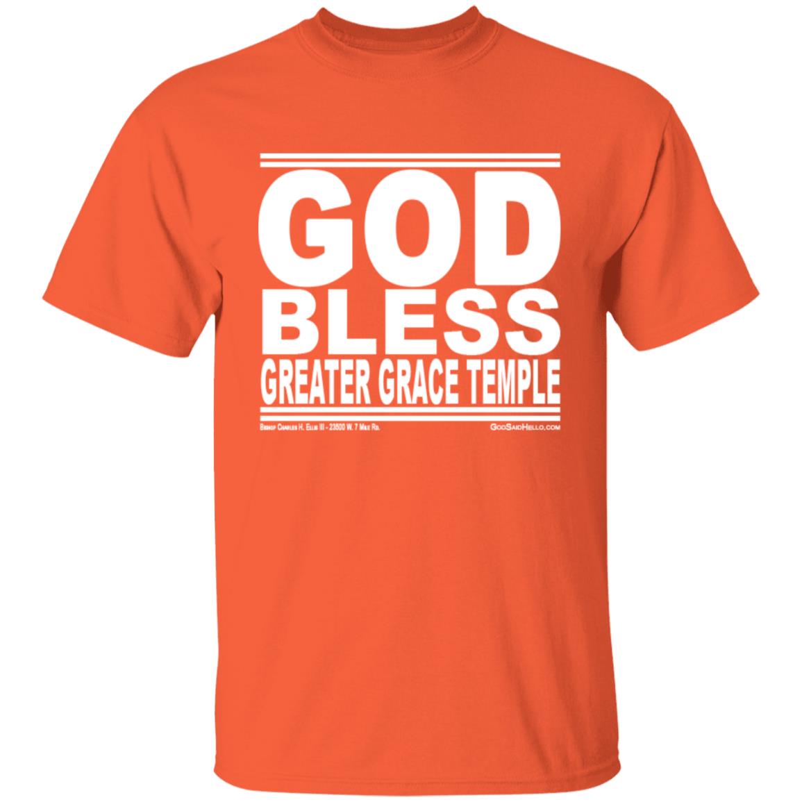 #GodBlessGreaterGraceTemple - Youth Shortsleeve Tee