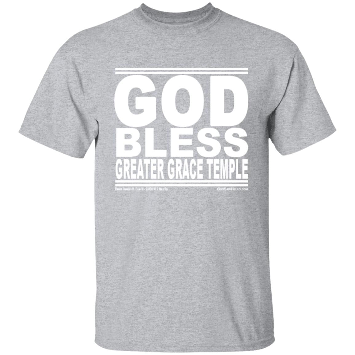 #GodBlessGreaterGraceTemple - Youth Shortsleeve Tee