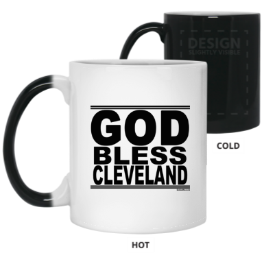 #GodBlessCleveland - Color Changing Mug