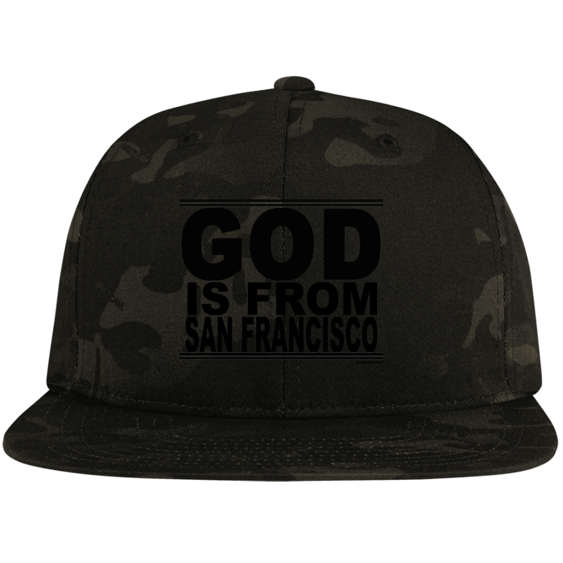 #GodIsFromSanFrancisco - Snapback Hat