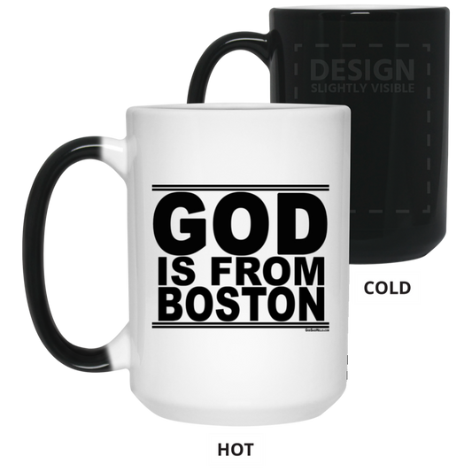 #GodIsFromBoston - Color Changing Mug