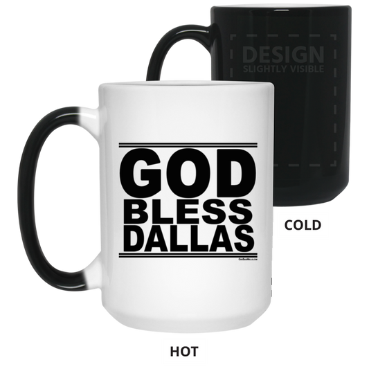 #GodBlessDallas - Color Changing Mug