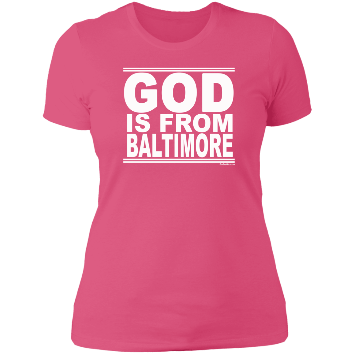 #GodIsFromBaltimore - Women's Shortsleeve Tee