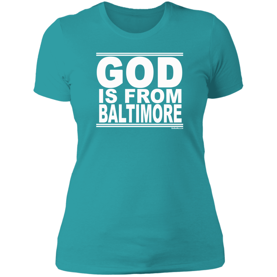 #GodIsFromBaltimore - Women's Shortsleeve Tee