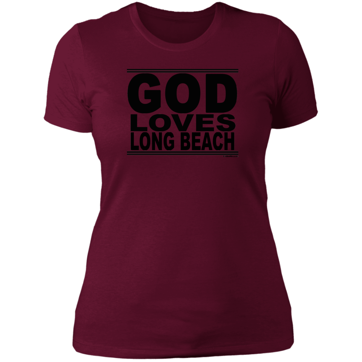 #GodLovesLongBeach - Women's Shortsleeve Tee
