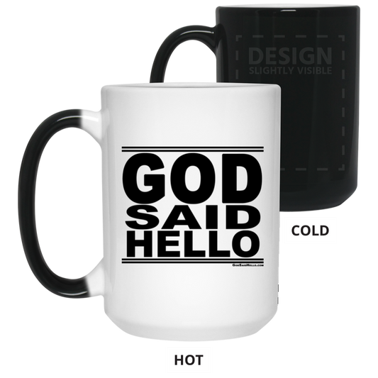 #GodSaidHello - Color Changing Mug