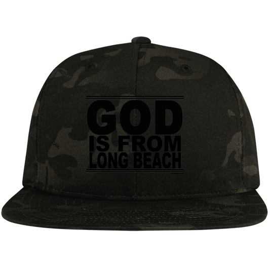 #GodIsFromLongBeach - Snapback Hat