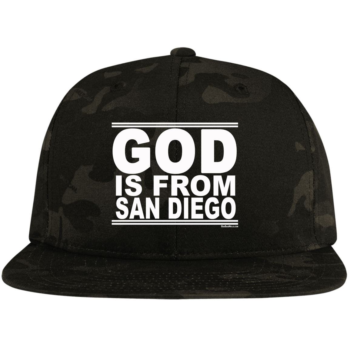 #GodIsFromSanDiego - Snapback Hat