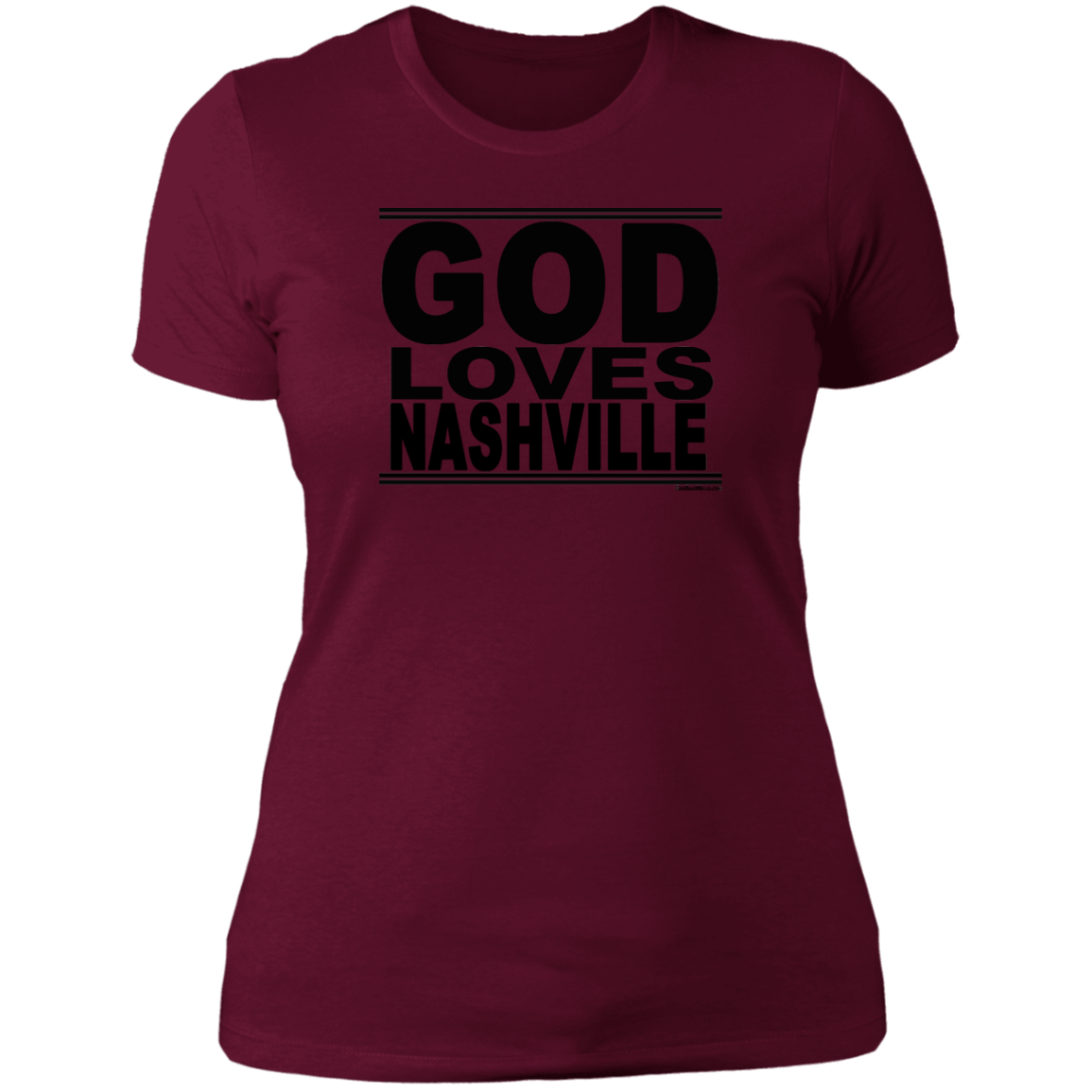 #GodLovesNashville - Women's Shortsleeve Tee