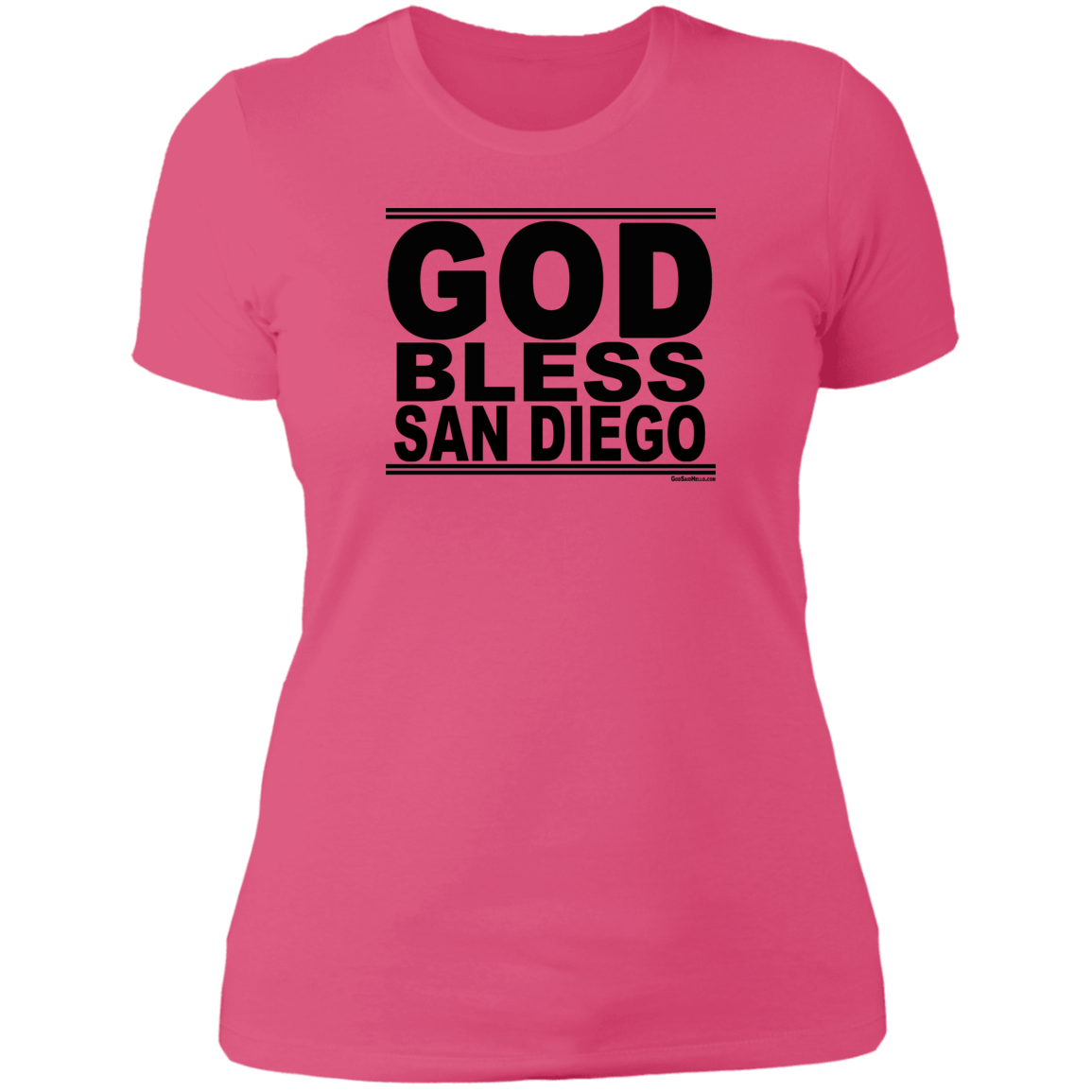 #GodBlessSanDiego - Women's Shortsleeve Tee