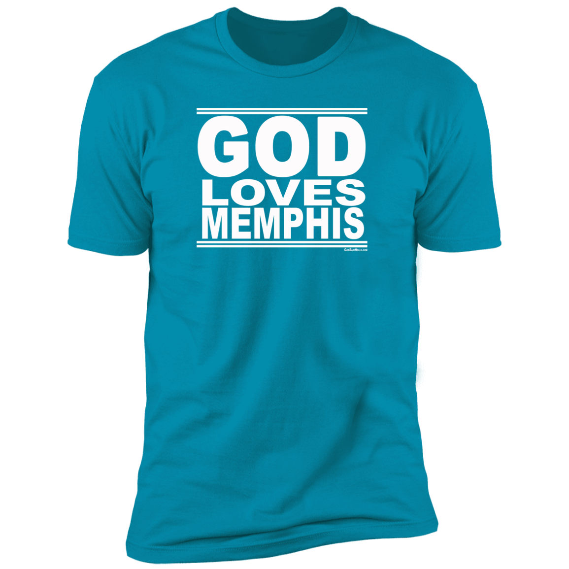 #GodLovesMemphis - Men's Shortsleeve Tee