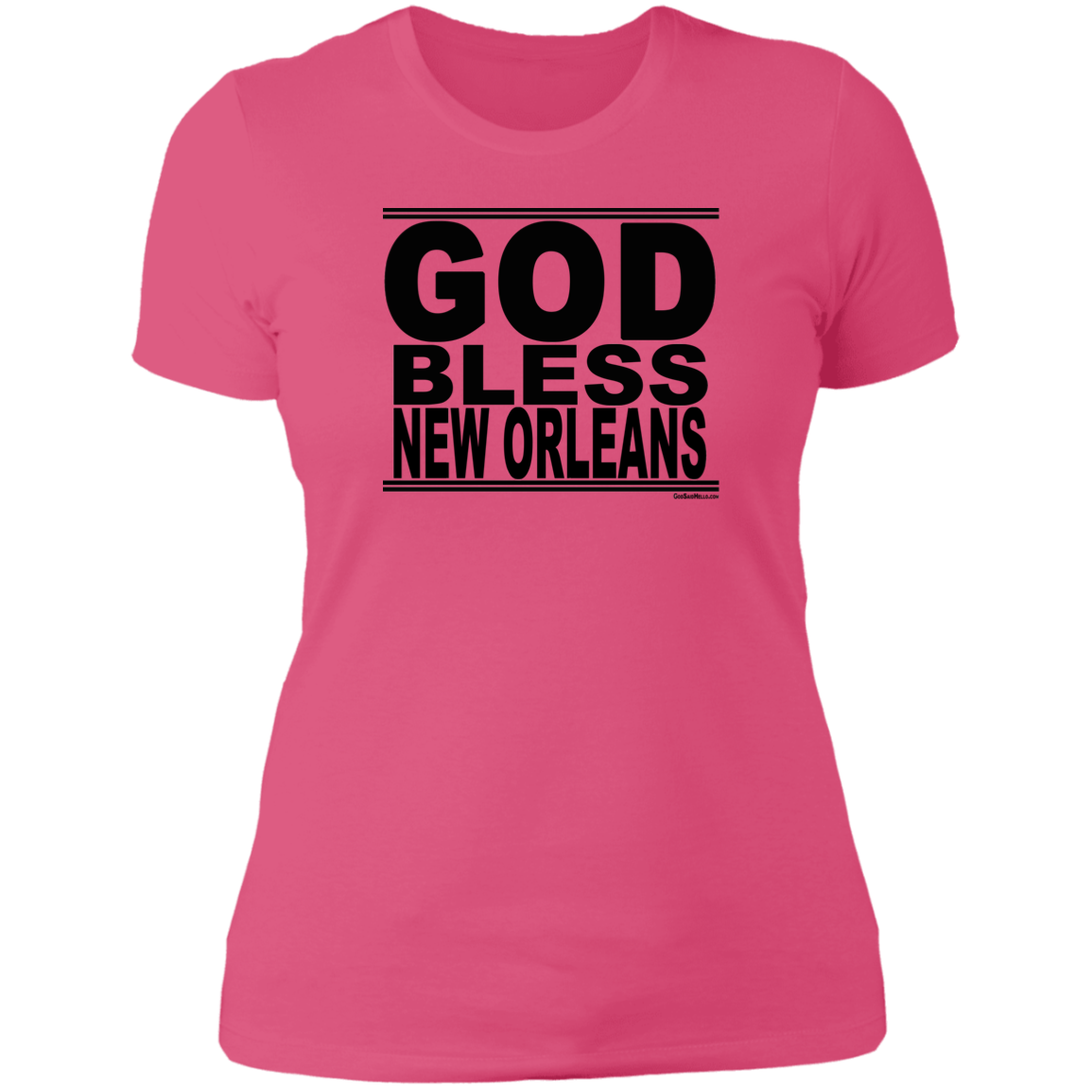 #GodBlessNewOrleans - Women's Shortsleeve Tee