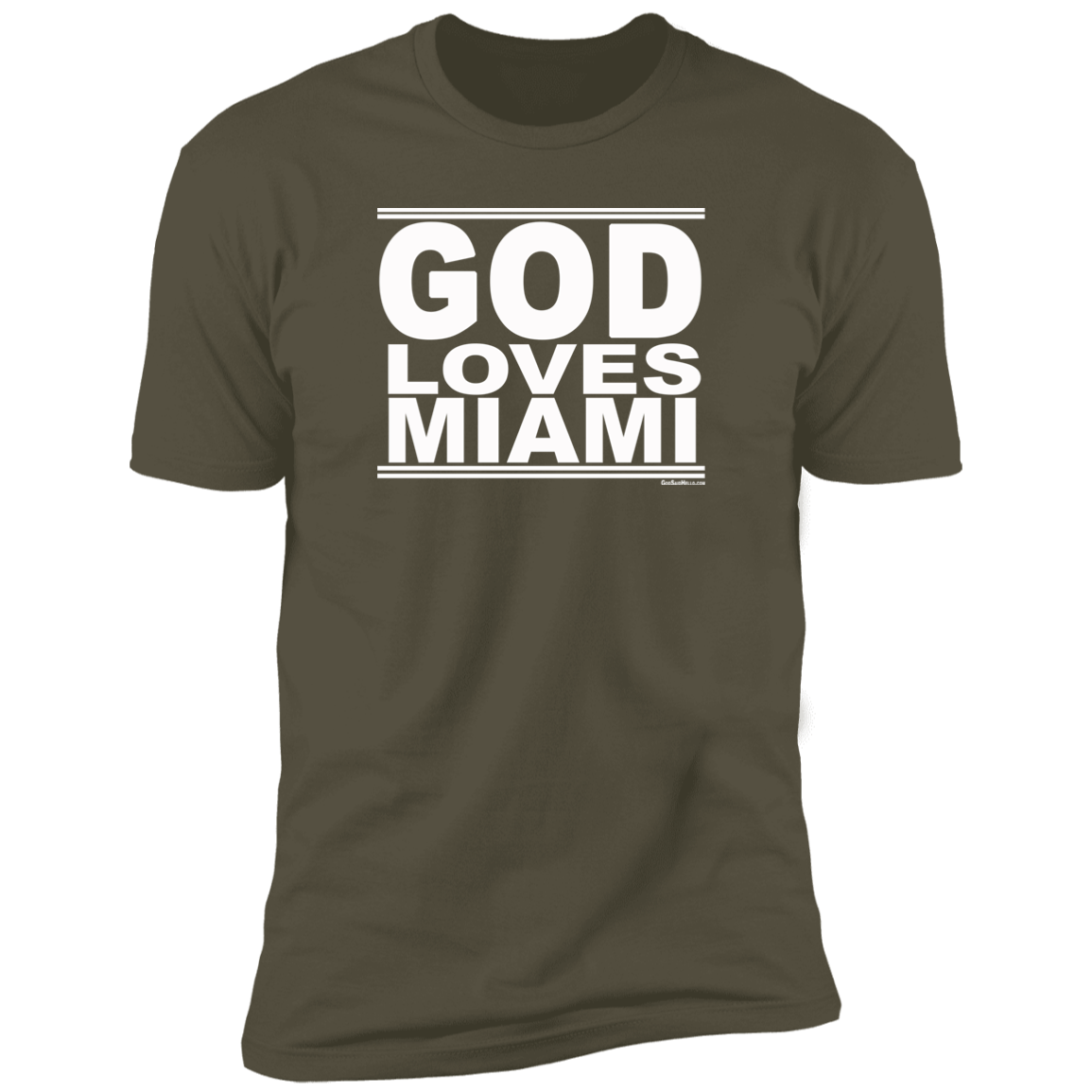 #GodLovesMiami - Men's Shortsleeve Tee