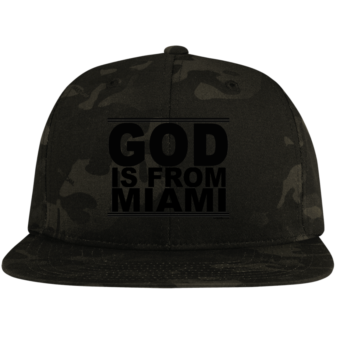 #GodIsFromMiami - Snapback Hat
