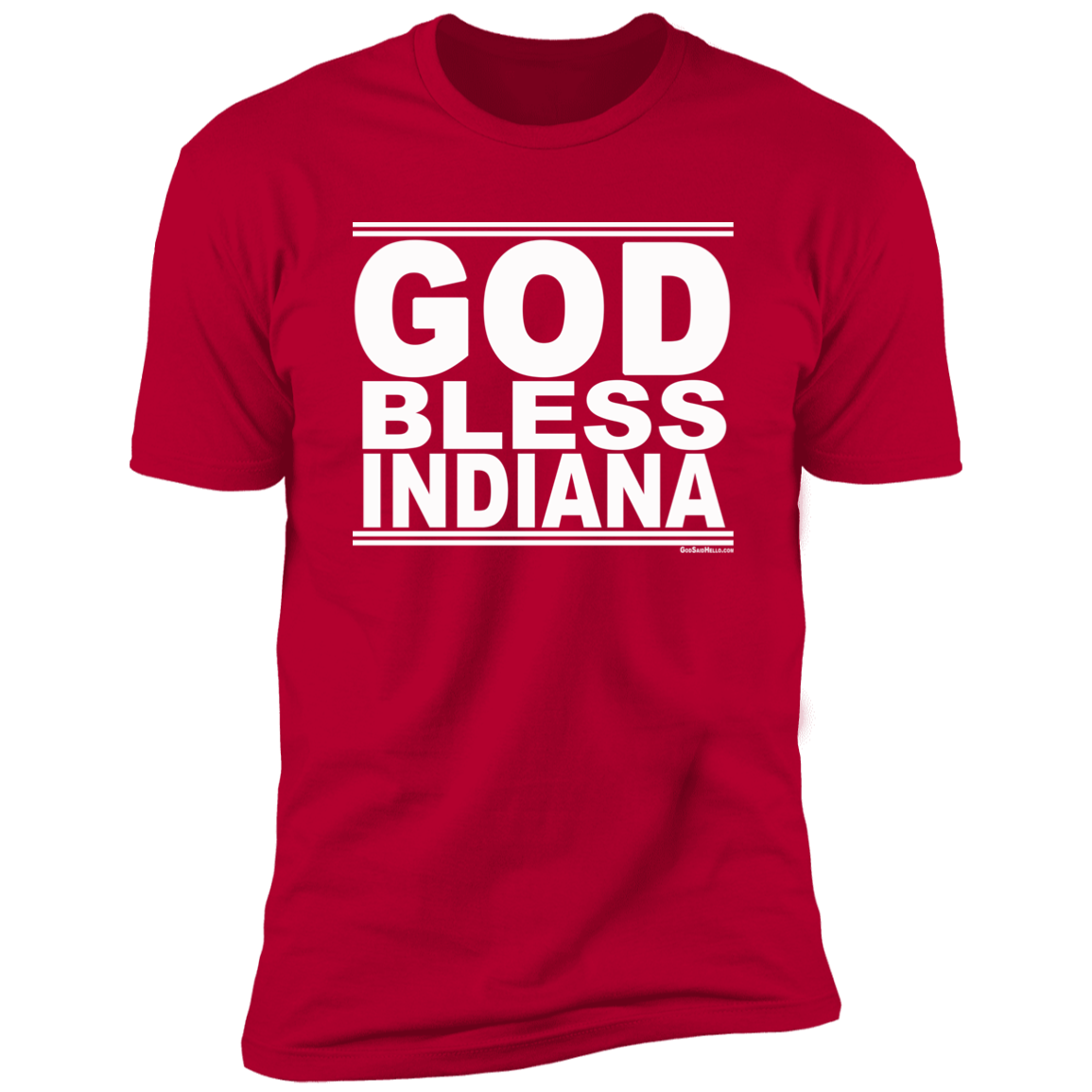 #GodBlessIndiana - Men's Shortsleeve Tee