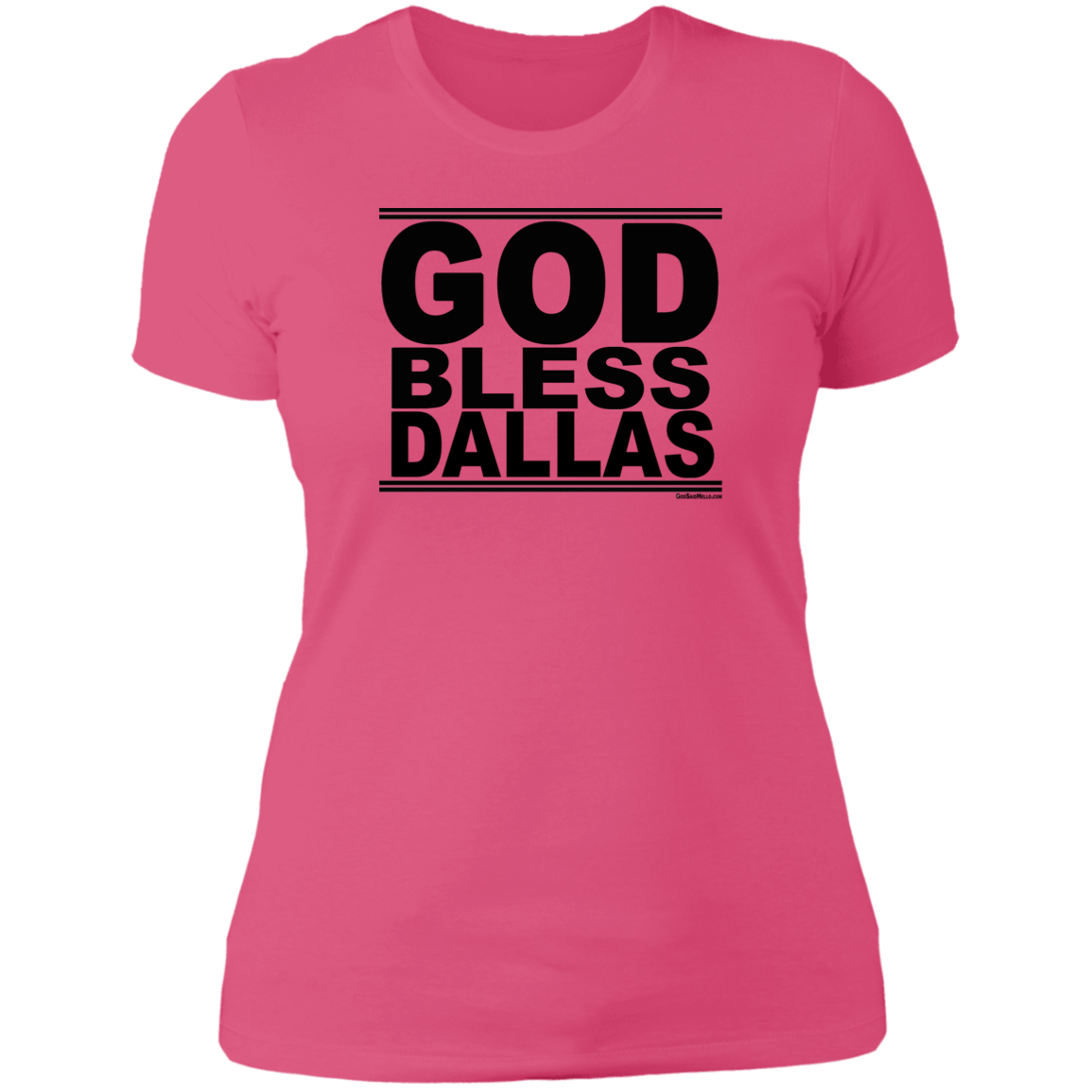 #GodBlessDallas - Women's Shortsleeve Tee