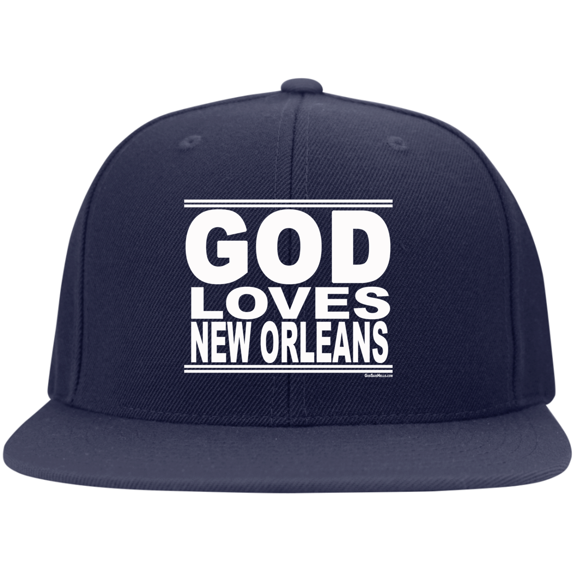 #GodLovesNewOrleans - Snapback Hat