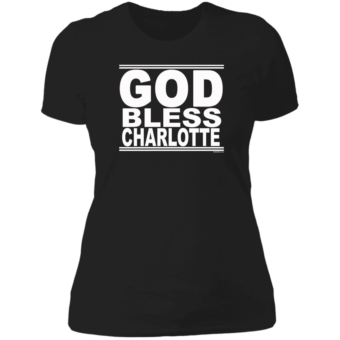#GodBlessCharlotte - Women's Shortsleeve Tee
