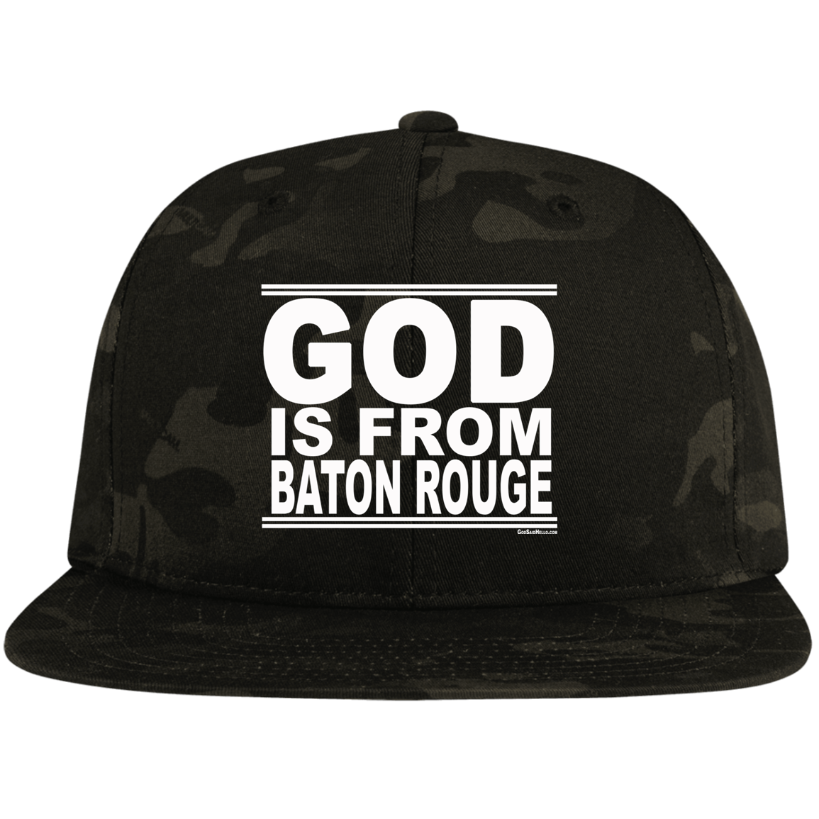 #GodIsFromBatonRouge - Snapback Hat