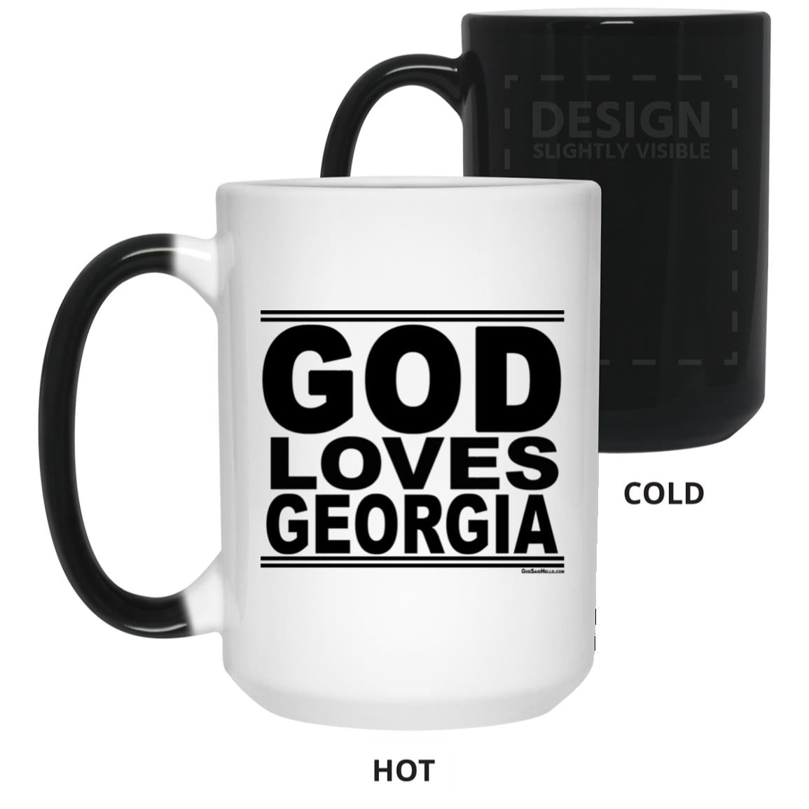 #GodLovesGeorgia - Color Changing Mug