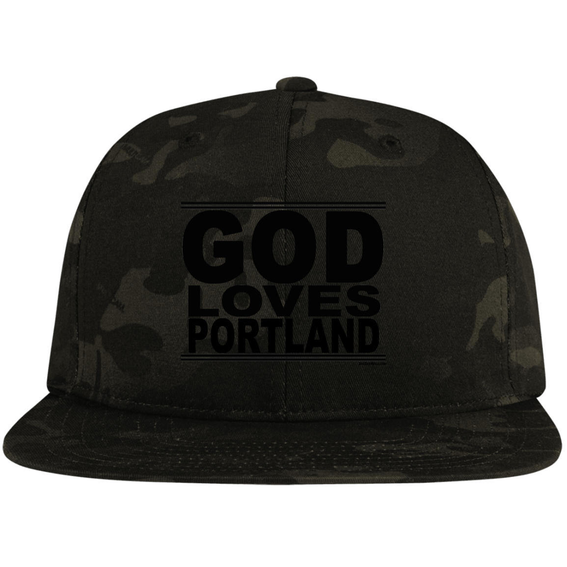 #GodLovesPortland - Snapback Hat