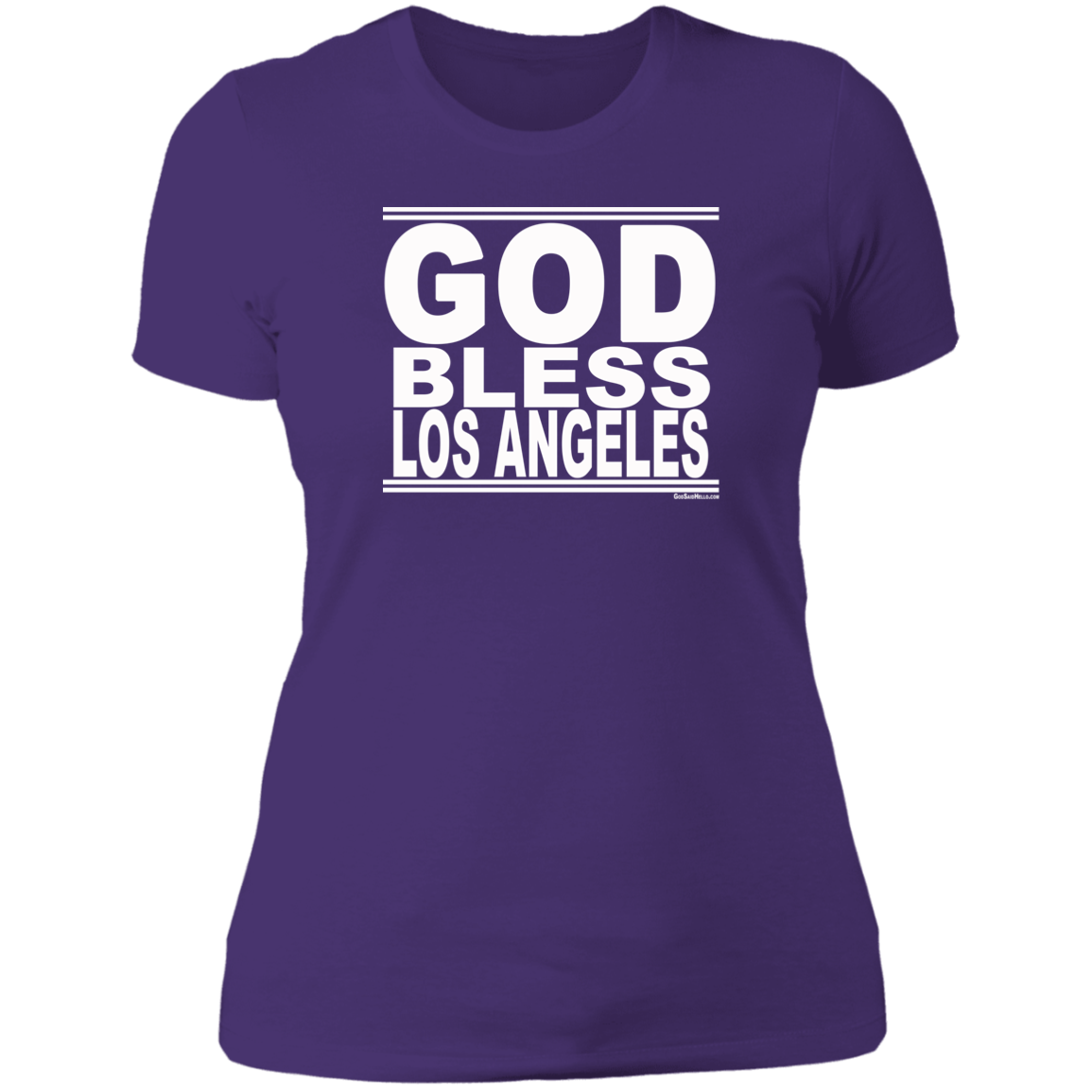 #GodBlessLosAngeles - Women's Shortsleeve Tee