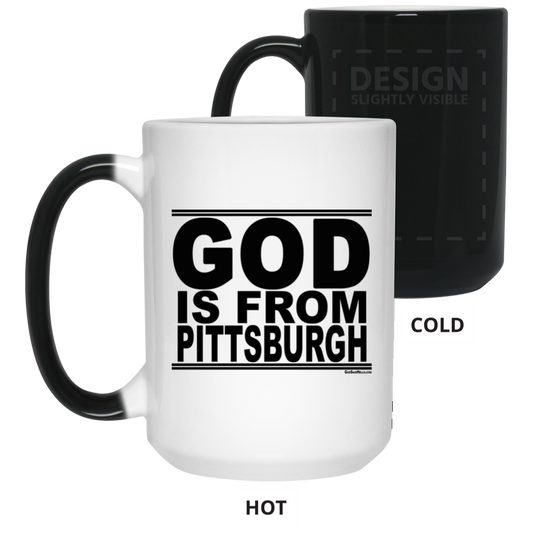 #GodIsFromPittsburgh - Color Changing Mug