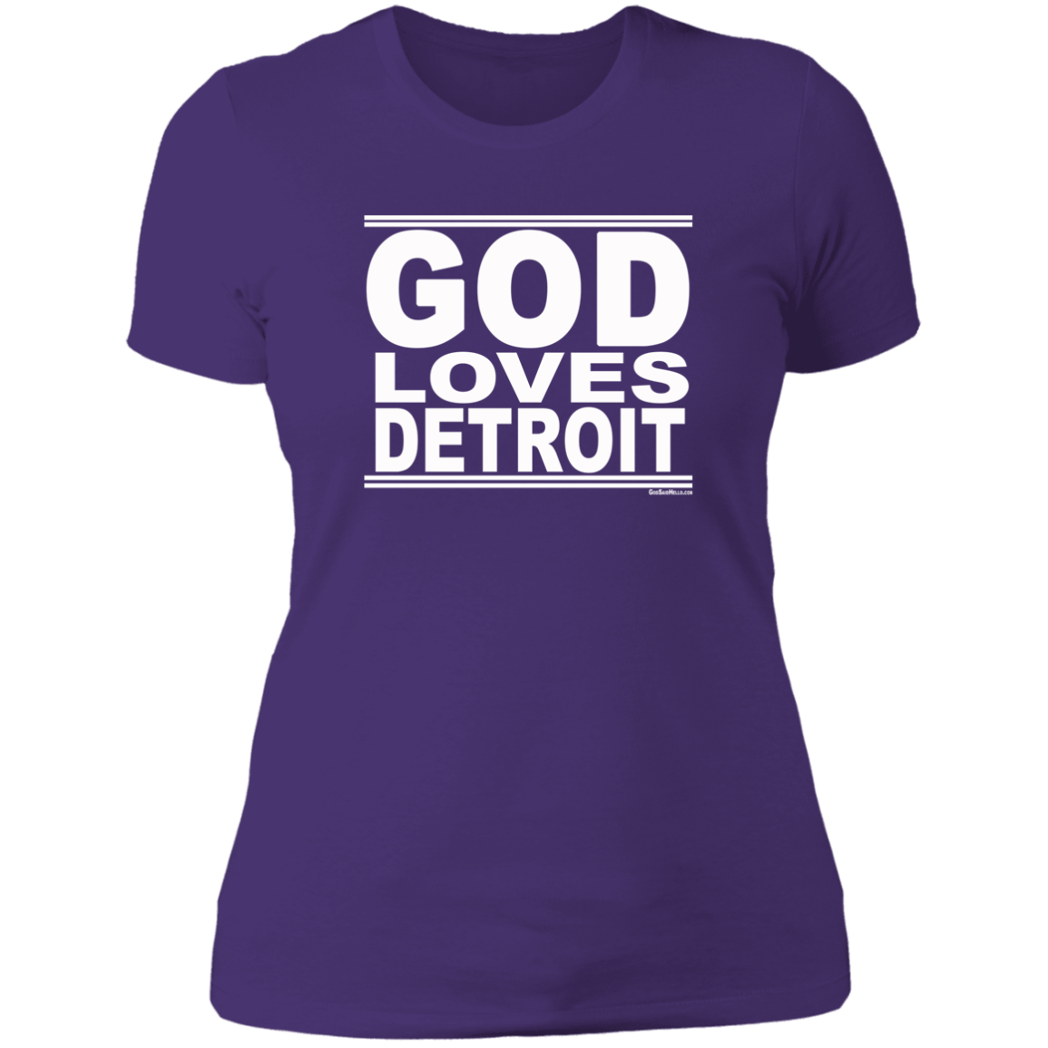 #GodLovesDetroit - Women's Shortsleeve Tee