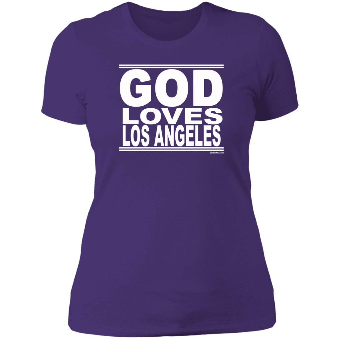 #GodLovesLosAngeles - Women's Shortsleeve Tee