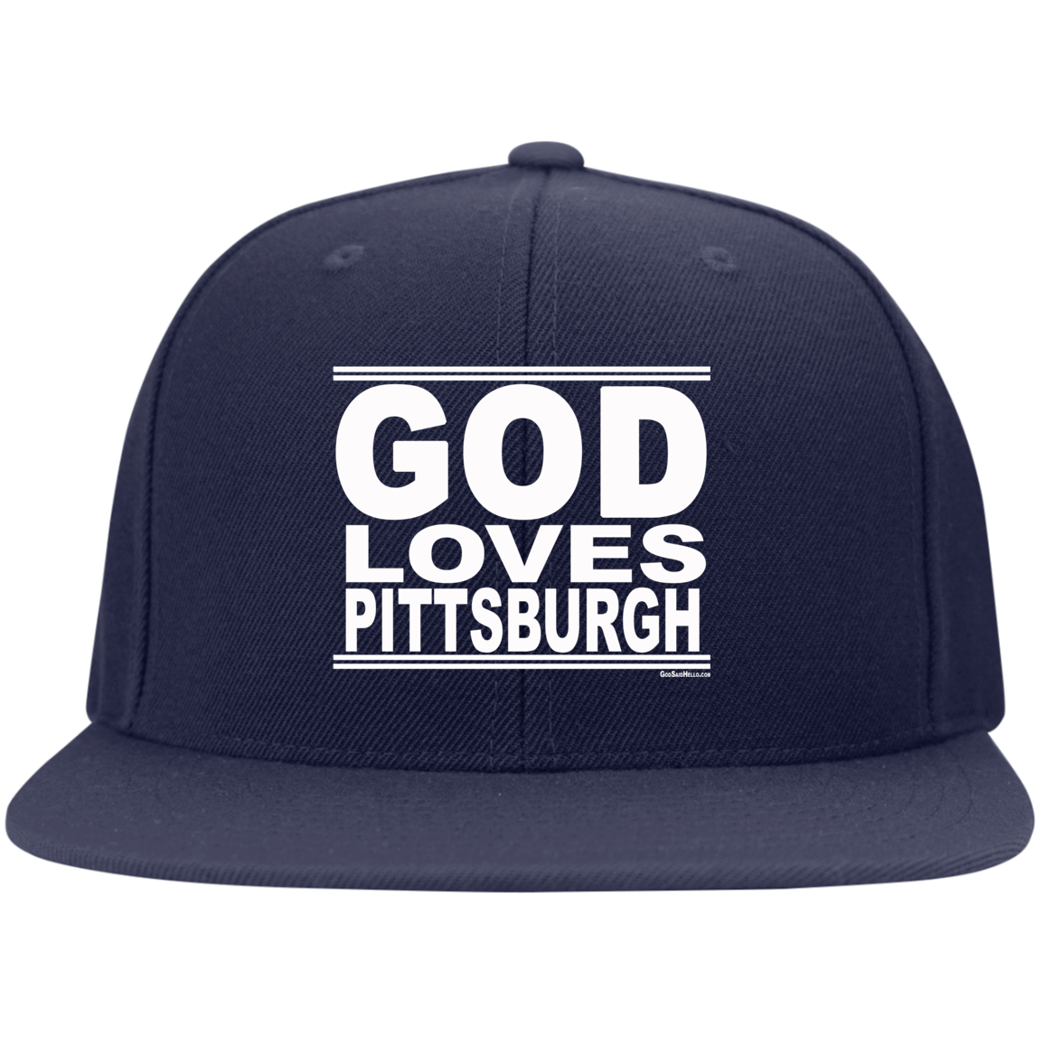 #GodLovesPittsburgh - Snapback Hat