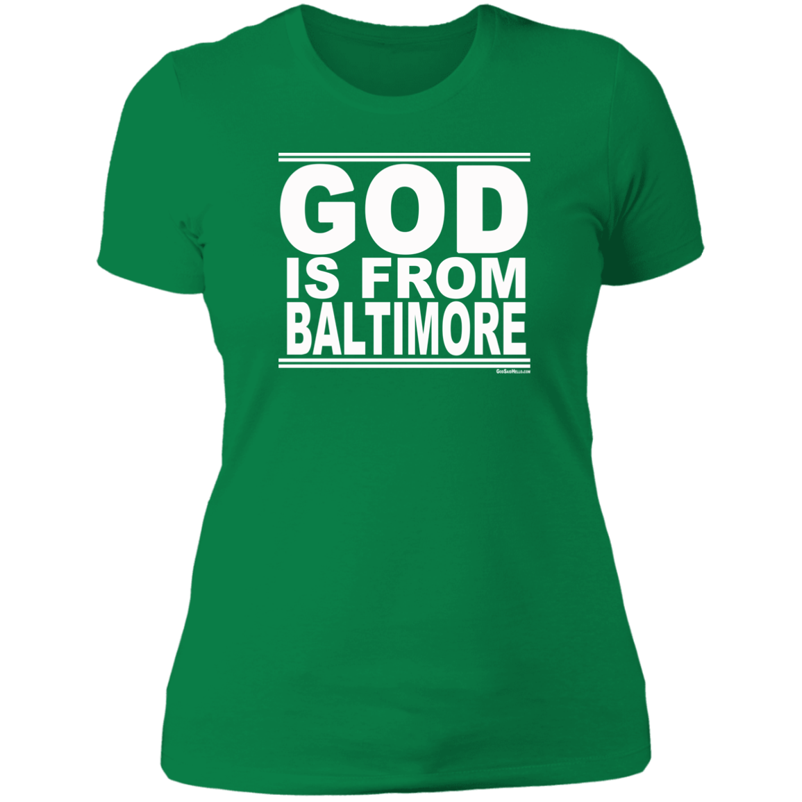 #GodIsFromBaltimore - Women's Shortsleeve Tee